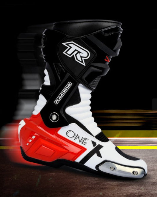 XOne Tiger Red And Black Riding Boot