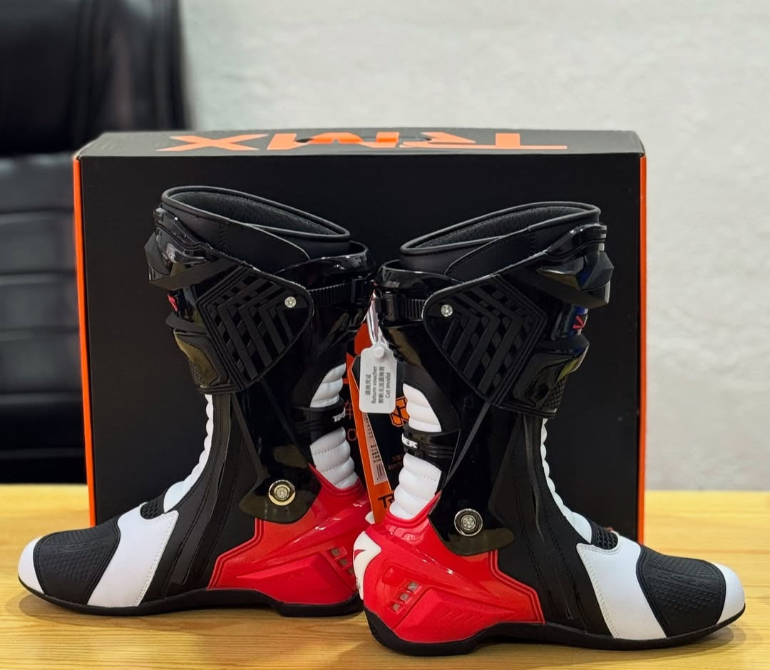 XOne Tiger Red And Black Riding Boot