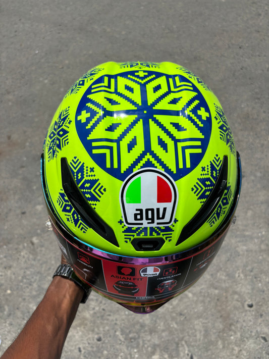 Winter Test AGV Full Face Helmet